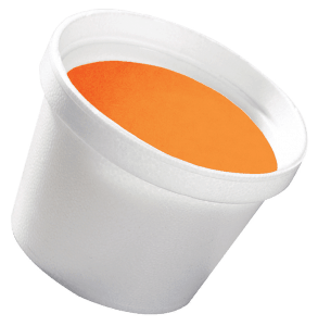 orange sherbert cup