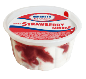 strawberry sundae cup