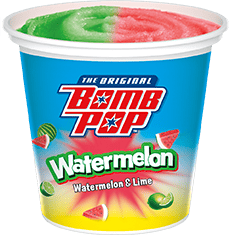Watermelon/ Lime Bomb Pop Cup 6oz.